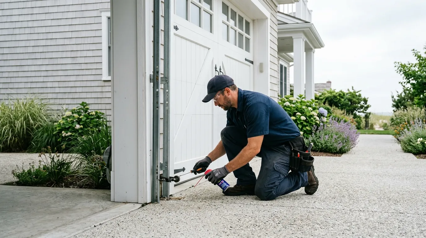 Repaired & tested - Manhattan Beach garage door service