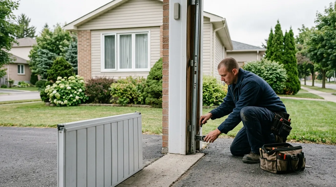 Repaired & tested - Manhattan Beach garage door service