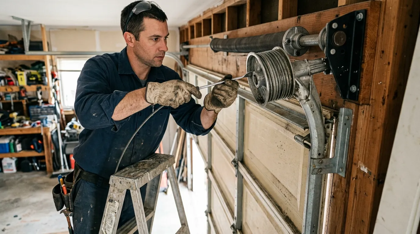 What That Garage Door Sound Is Actually Telling You