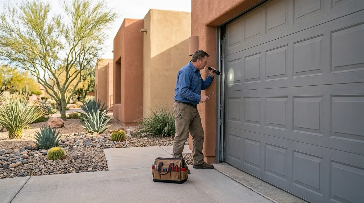 On-site diagnosis - Manhattan Beach garage door service