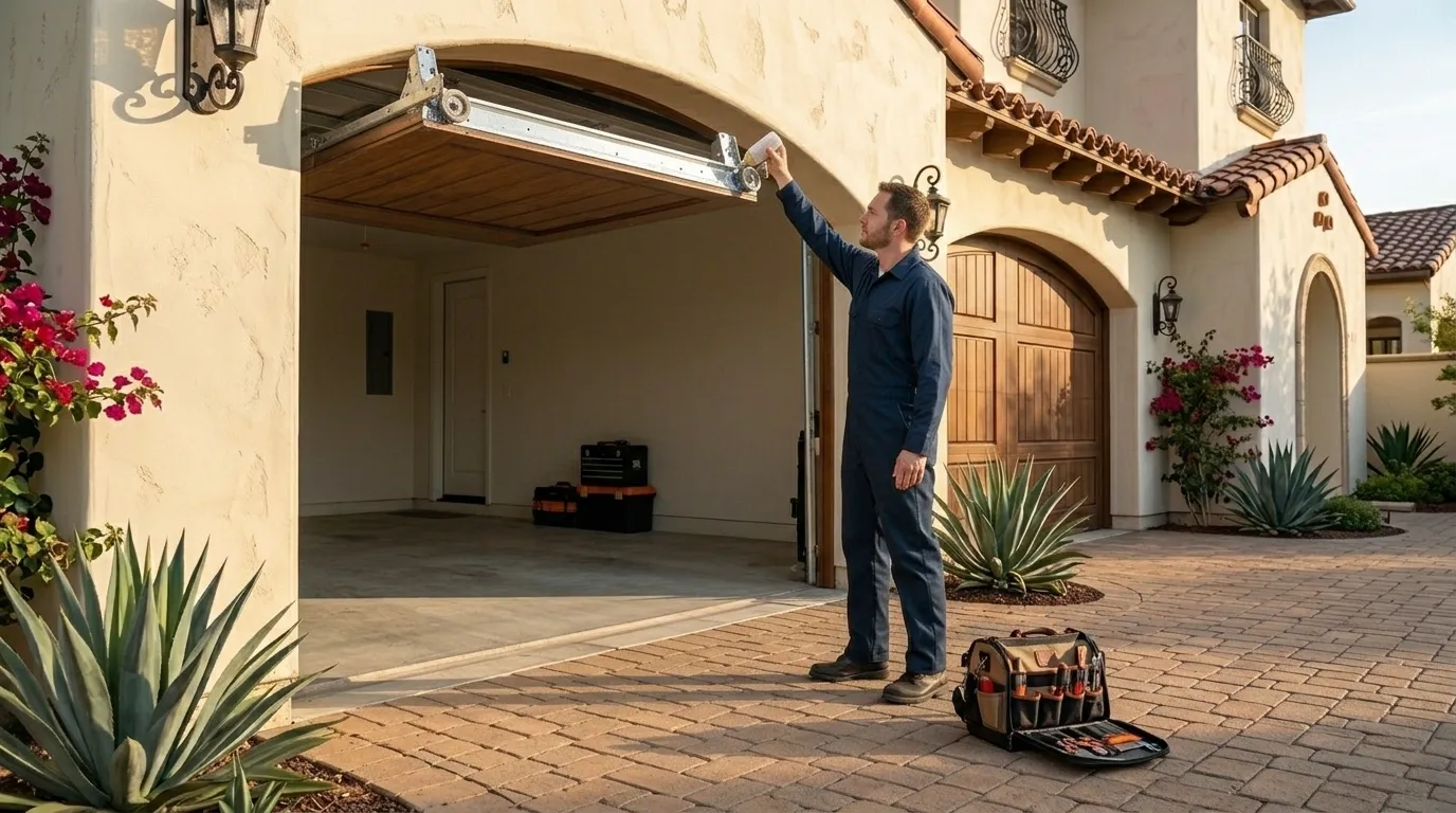 On-site diagnosis - Manhattan Beach garage door service