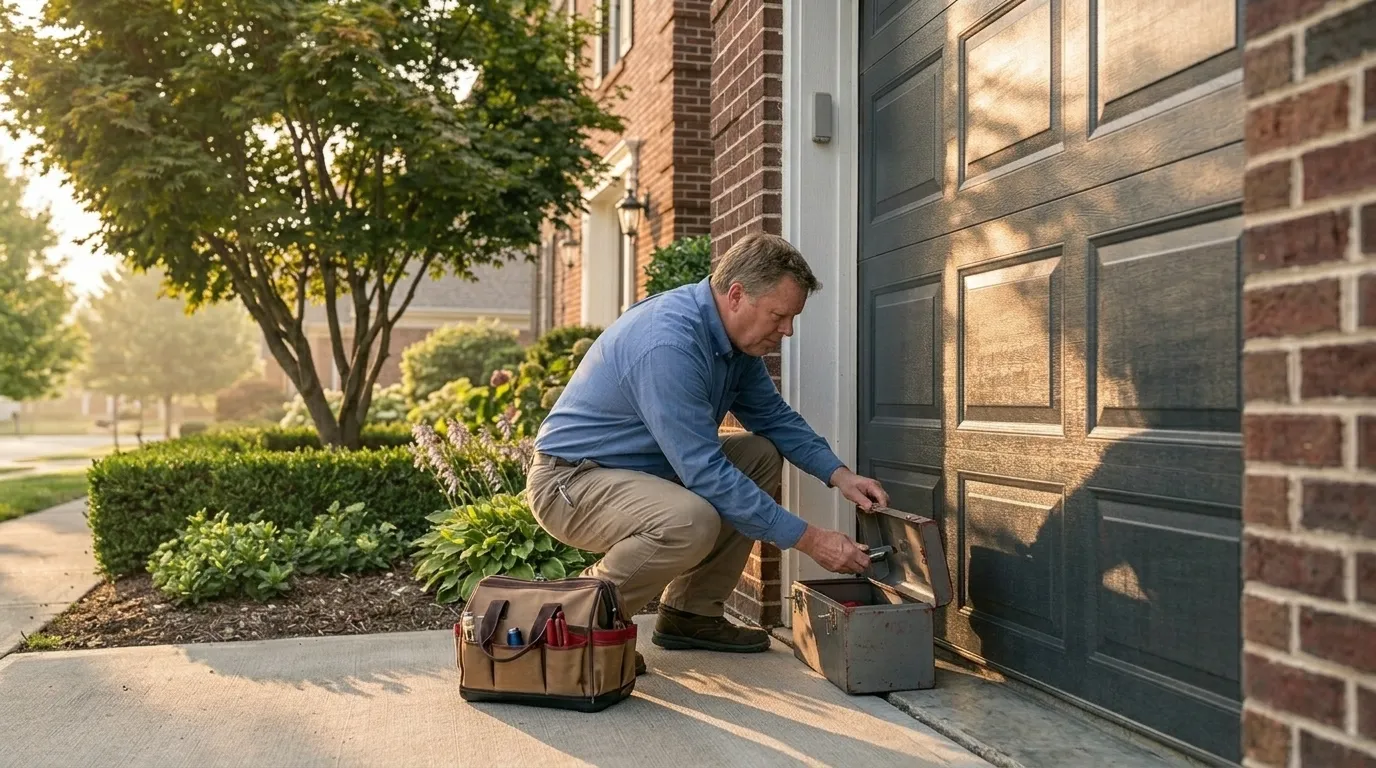 On-site diagnosis - Manhattan Beach garage door service