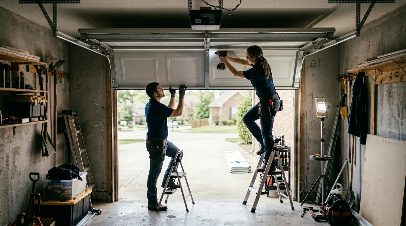 On-site diagnosis - Manhattan Beach garage door service