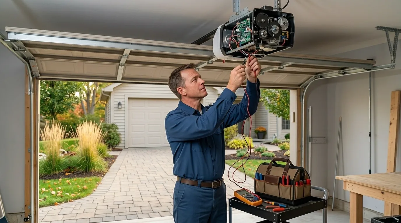 Carriage style garage door