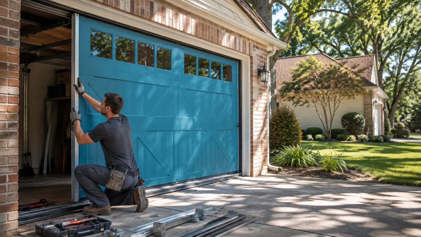 Garage door service in Manhattan Beach
